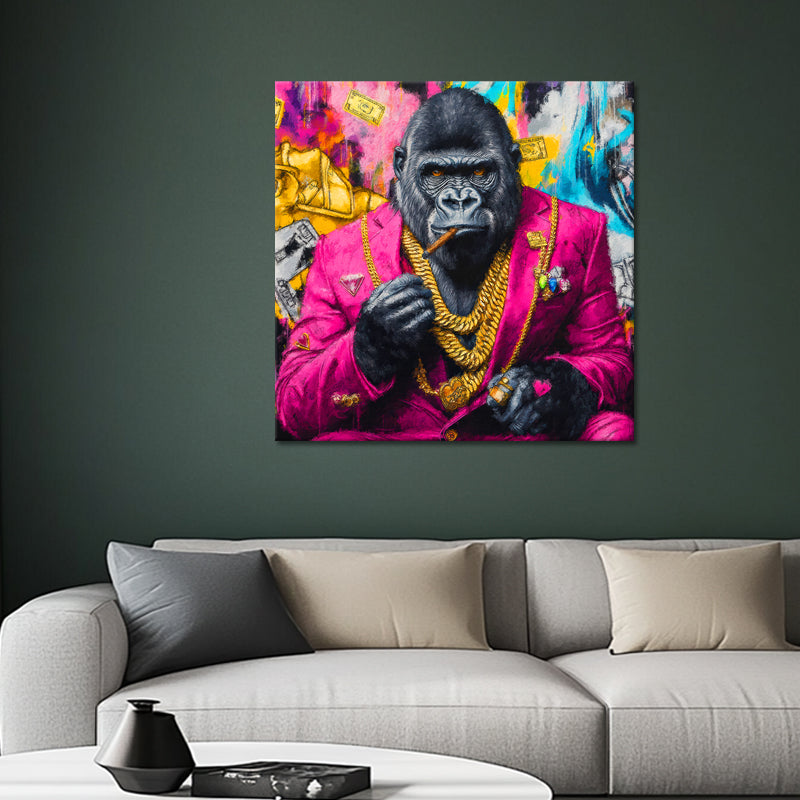 Stilvoller Gorilla