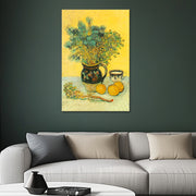 Majolica Jug with Wildflowers- Van Gogh