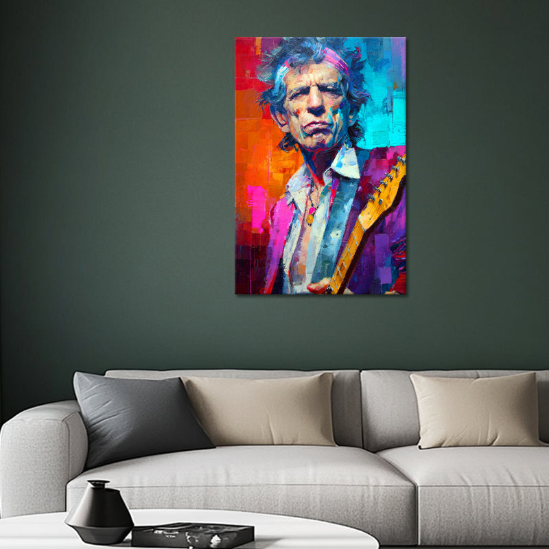 Schilderij Keith Richard