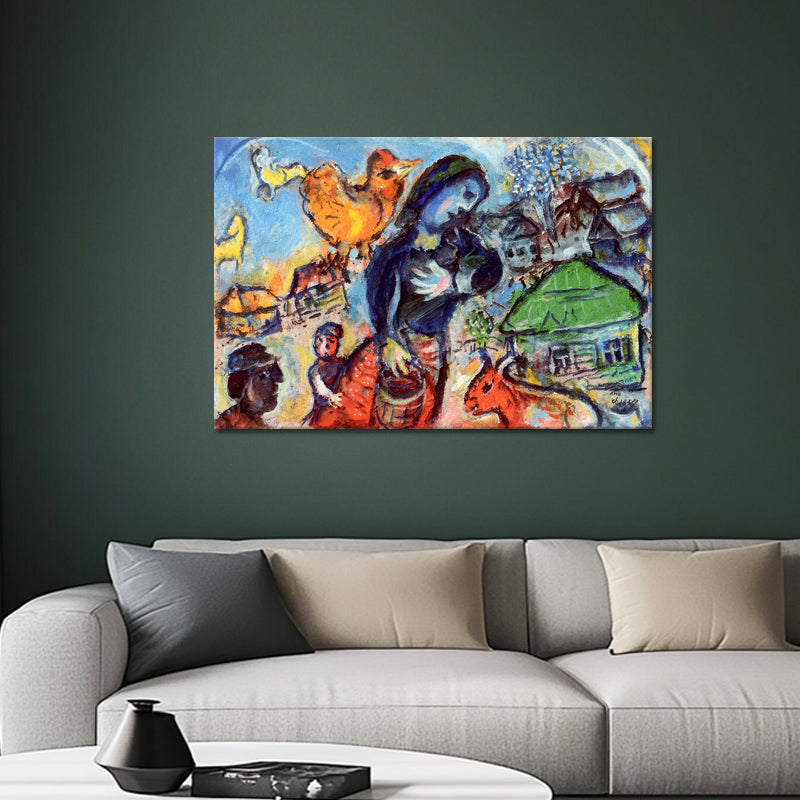 Das Dorf - Marc Chagall