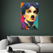 Schilderij Charlie Chaplin