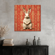 Kaninchen im Vintage-Stil