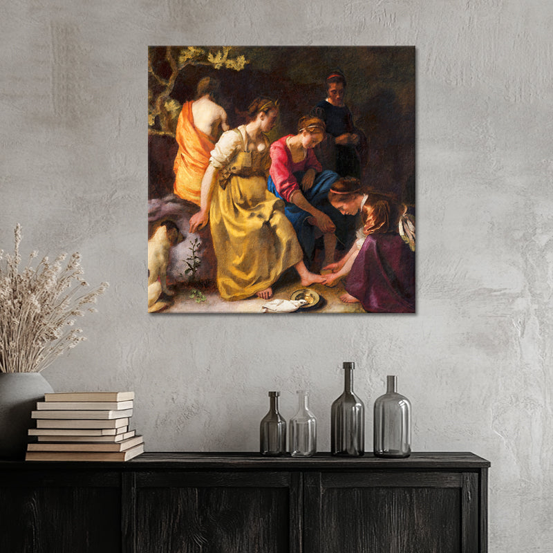 Diana and Her Companions  - Johannes Vermeer