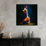 Porträt Spanischer Flamenco