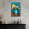 Vaas met seringen, margrieten en anemonen - Van Gogh