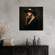 Vrouw -  Hoed - Elegantie