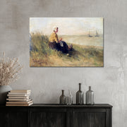 Vrouw Aan De Kust - Jozef Israels