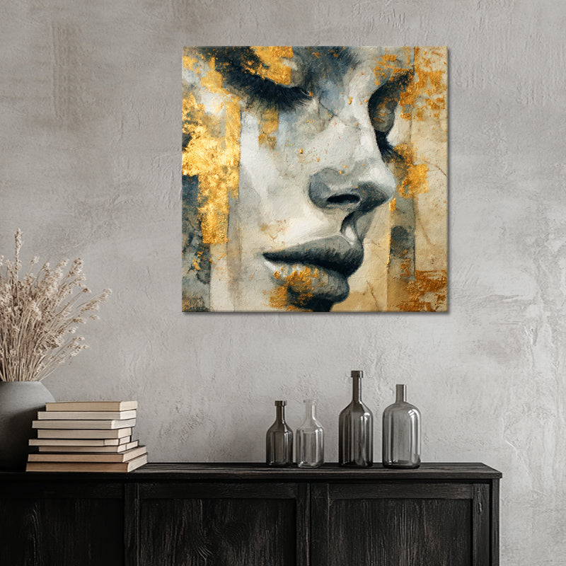 Elegante Vrouw Goud