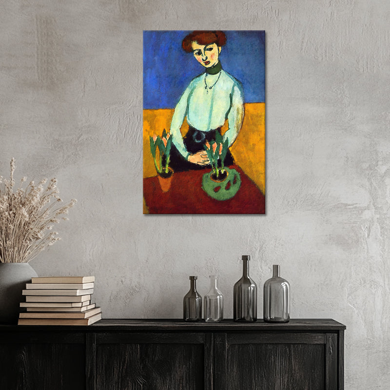 Junge Frau mit Tulpen – Henri Matisse