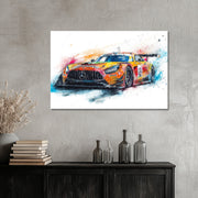 Mercedes AMG GT3 Gemälde