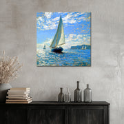 Segelboot – Monet (Inspiration)