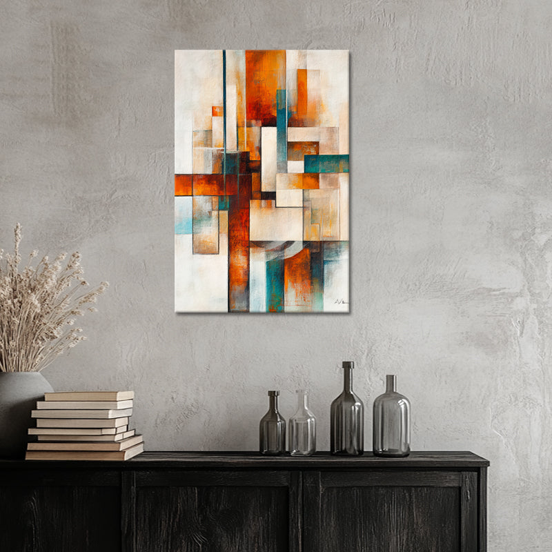 Schilderij Abstracte lijnen