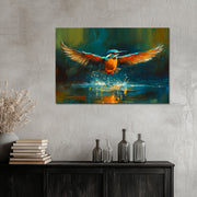 Gemälde Eisvogel III