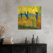 Kopfweiden bei Sonnenuntergang - Van Gogh