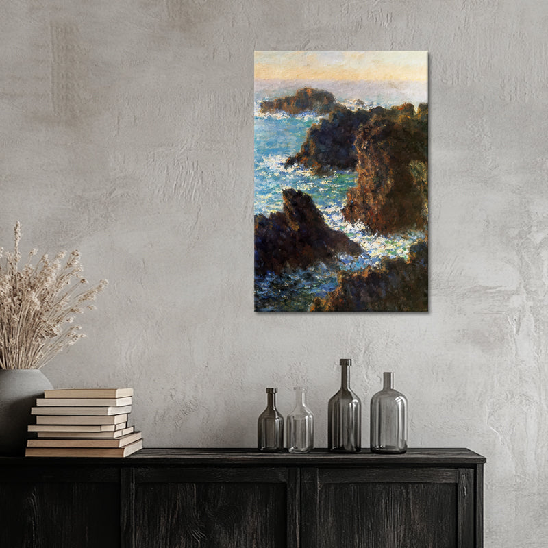 Die Felsen von Belle-Île - Monet