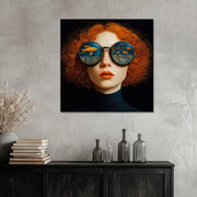 Schilderij Vrouw met Rood Haar