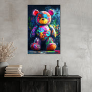 Teddybär-Kunstgemälde