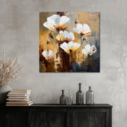 Schilderij Witte Bloemen