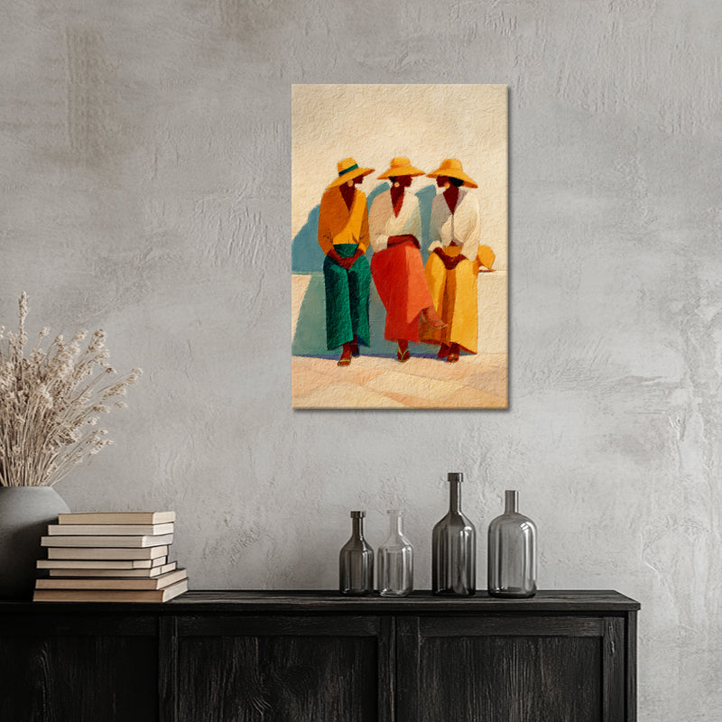 Drie Zittende Vrouwen I