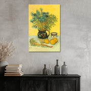 Majolica Jug with Wildflowers- Van Gogh
