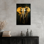 Olifant Abstract Kunstwerk