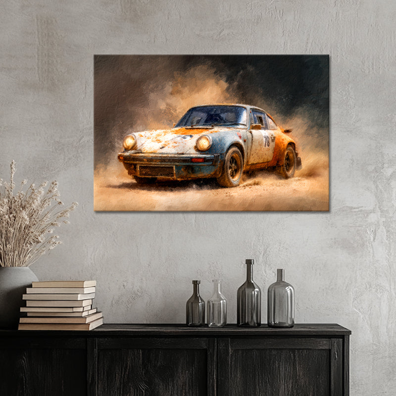 Klassische Porsche-Rallye