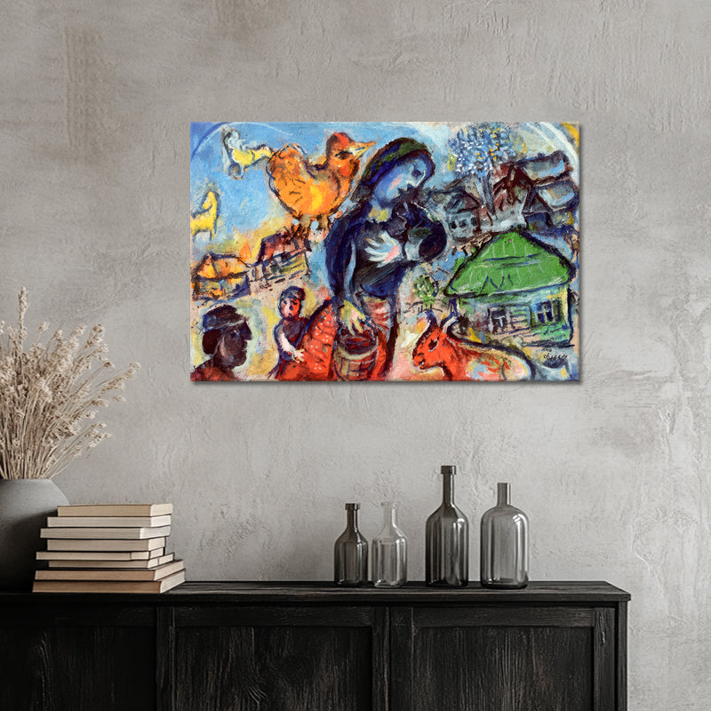 Das Dorf - Marc Chagall