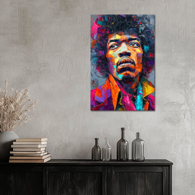 Muziek icoon Jimi Hendrix