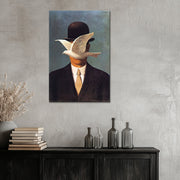 Mann mit Melone - René Magritte