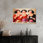 Drie Vrouwen - Dikke Dames Art