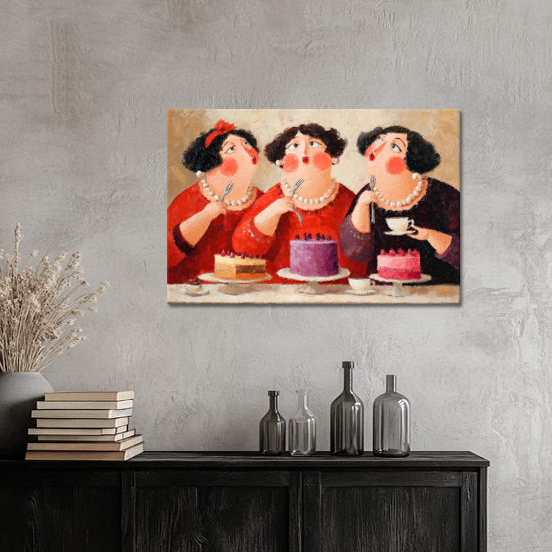 Drie Vrouwen - Dikke Dames Art