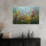 Wildblumenwiese-Kunstwerk