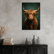 Portret Schotse hooglander