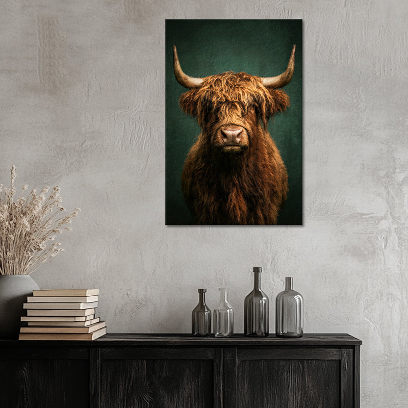 Portret Schotse hooglander