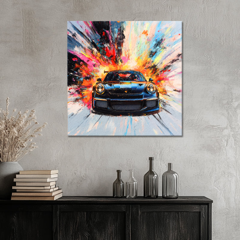 Schwarzer Porsche GT3 RS