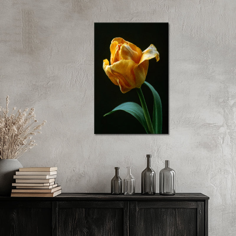 Gelbe Tulpe