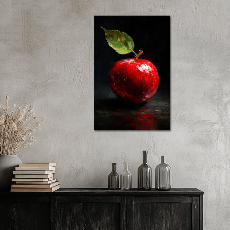 Stillleben Roter Apfel