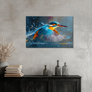 Farbenfroher Eisvogel