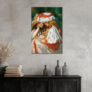 Zwei lesende Mädchen - August Renoir