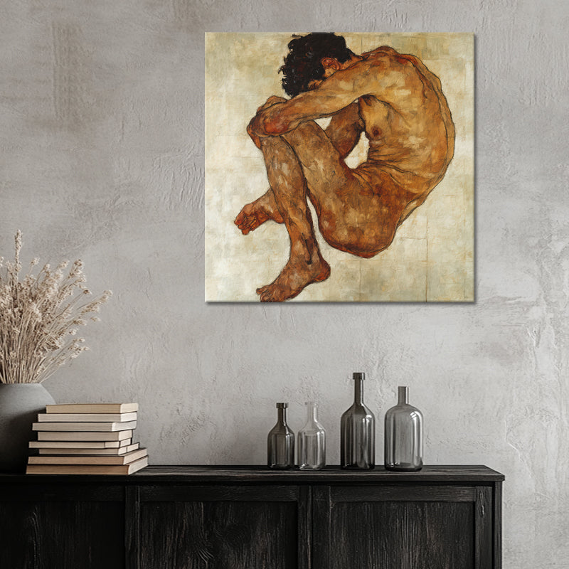 Einsamkeit II - Egon Schiele (Inspiration)