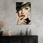 Collage Kunst Vrouw
