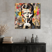 David Bowie-collage art