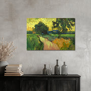 Landschap bij schemering - Van Gogh