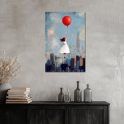 Mädchen mit Ballon Gemälde I
