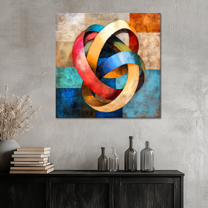 Abstracte kleurrijke vormen