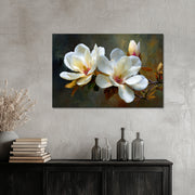 Magnolien-Kunstwerk