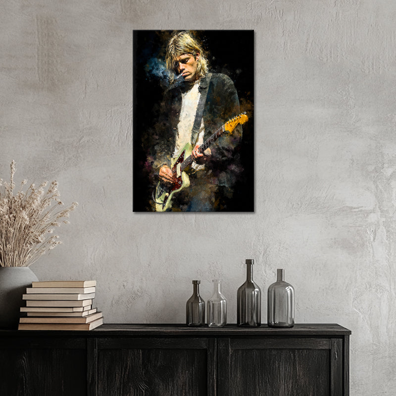 Portret Kurt Cobain