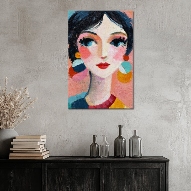 Retro vrouw portret I