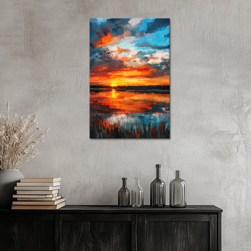 Sonnenuntergang in der Natur II