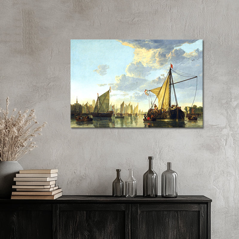 The Maas at Dordrecht - Aelbert Cuyp